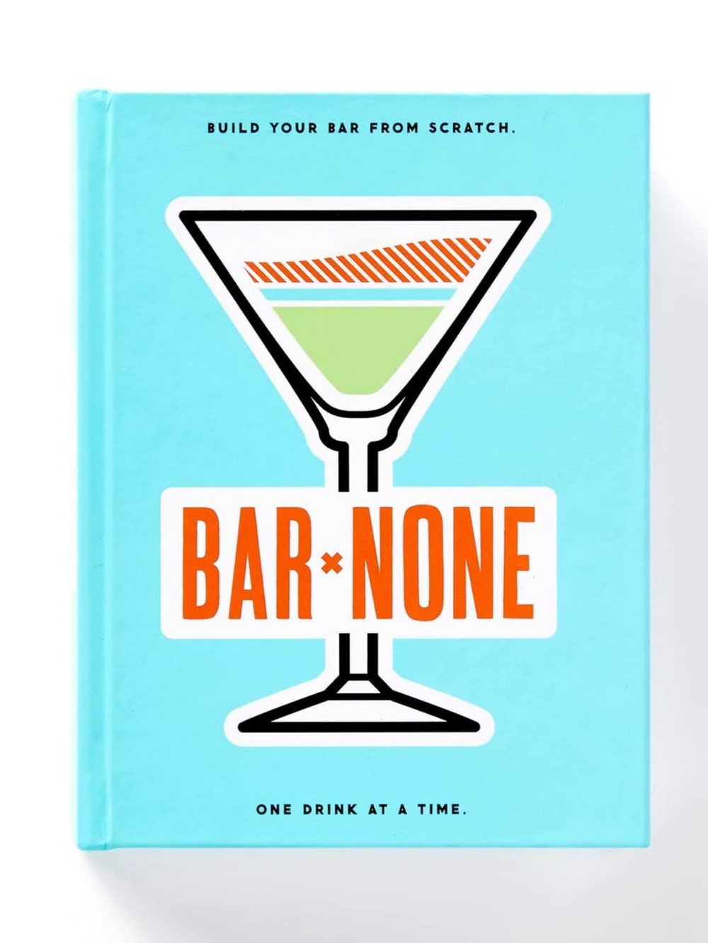 Bar None Drink Journal: Small Notebook Drink Recipes, Hardcover Bar Book NEW